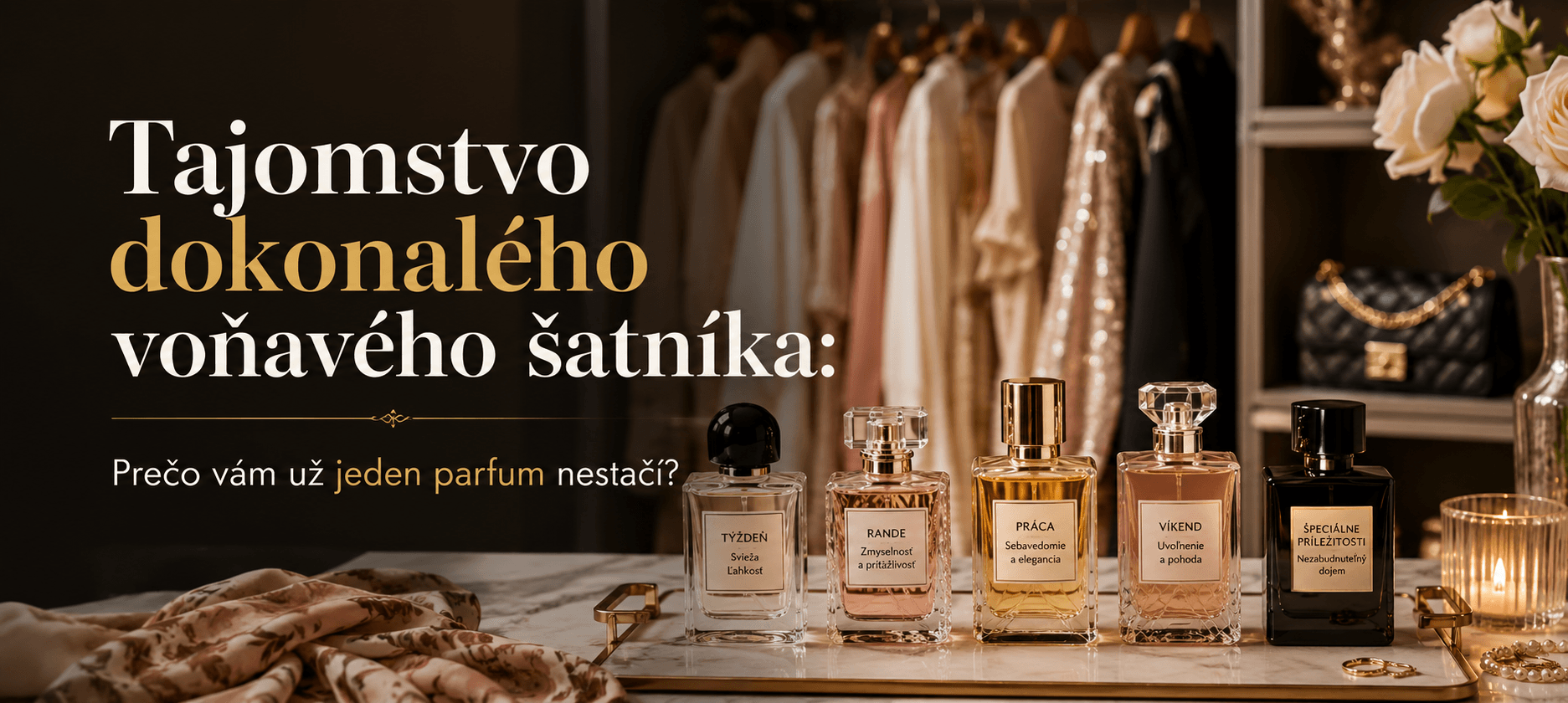 Prečo vám už jeden parfum nestačí